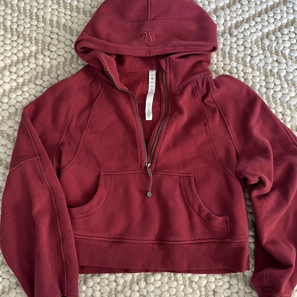 COPY - LULULEMON SCUBA OVERSIZED HALF ZIP